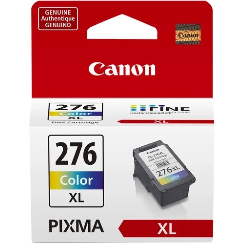 Black Ink PG-275XL and Color and CL-276XL Cartridge Magenta (Black, Canon Cyan, Yellow)