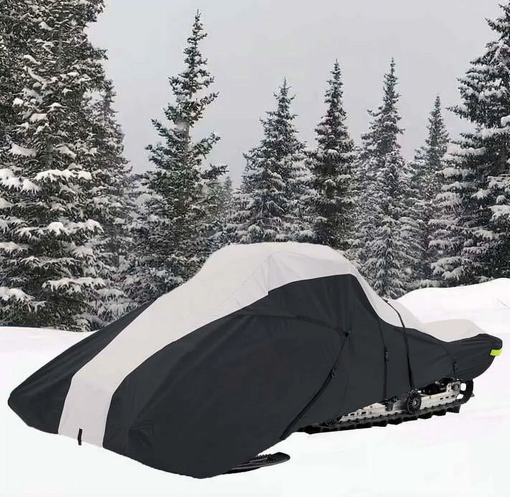 Cover Compatible Snowmobile Model Denier Full Arctic 1998-1999 for Sled. Snowmachine Cat 600 Storage the Jag and Travel 440 Fit Deluxe