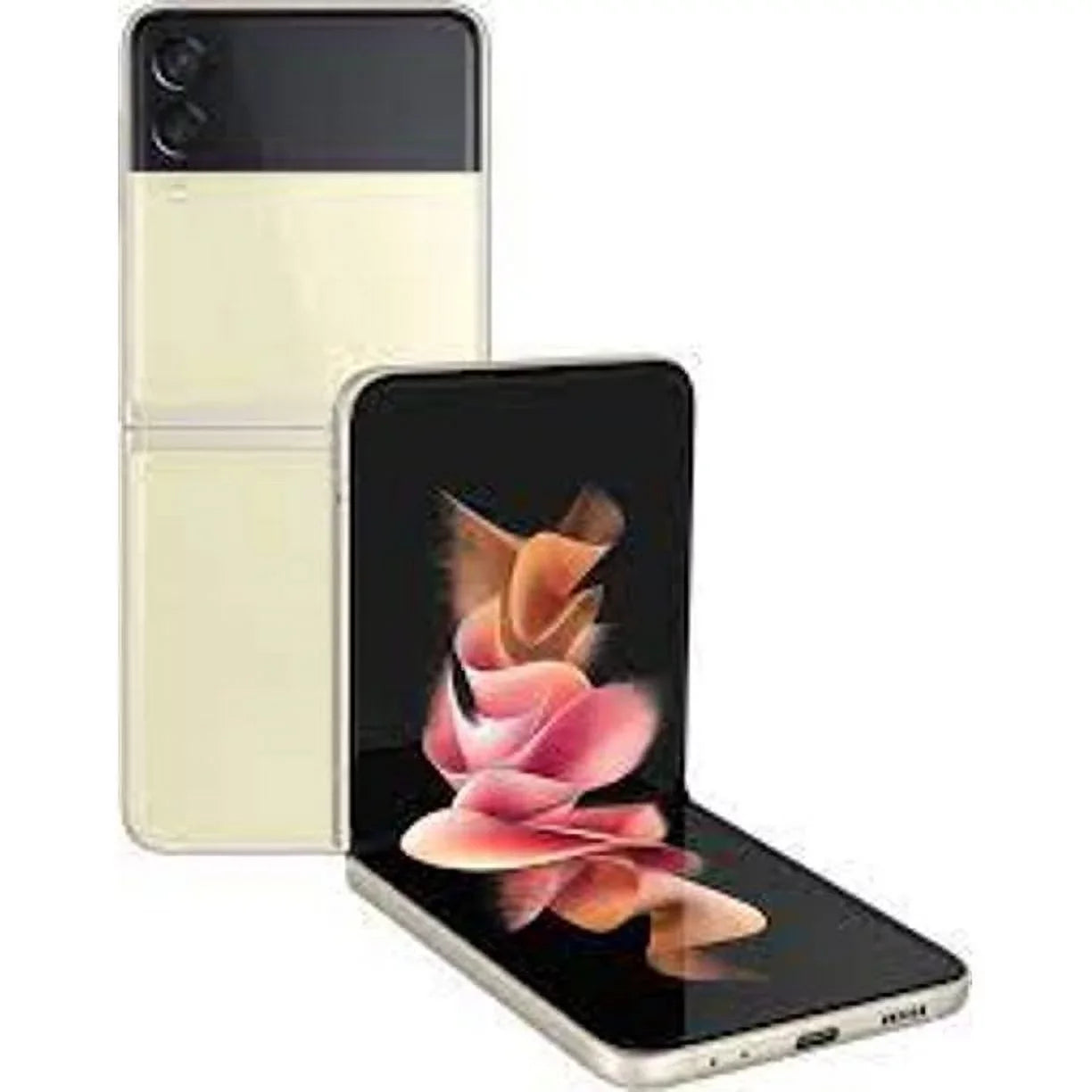 Flip Unlocked Smartphone Pre-Owned (Good) Cream 128GB Z Galaxy 5G F711U 3