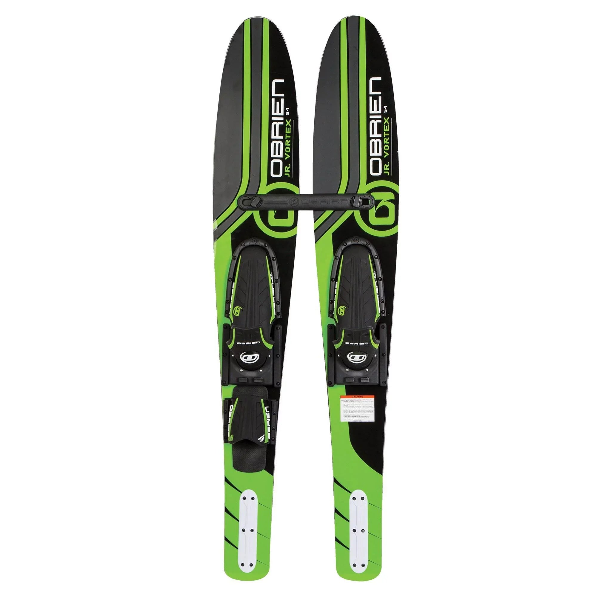 54" dimension Combo dimension 7, Kids (2 liquid 2-Mens OBrien Skis, Adjustable Pack) Green