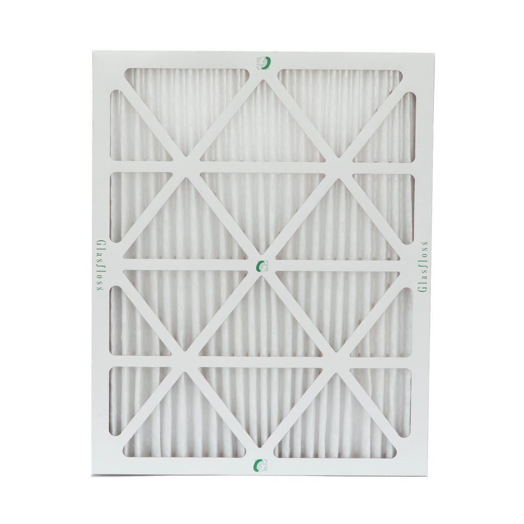 Glasfloss. 1-3/4 17-1/2 2" Air Pleated 19-1/2 x by Pack Inch 10 dimension: Actual 18x20x2 of Filters MERV 3 x