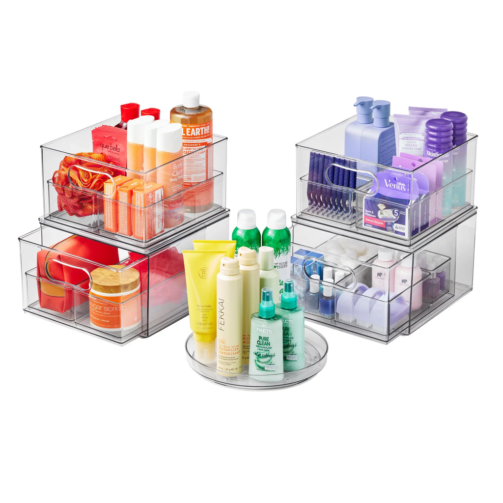 Piece 17 Edit, Home System Clear Bath Plastic Storage Edit Modular The