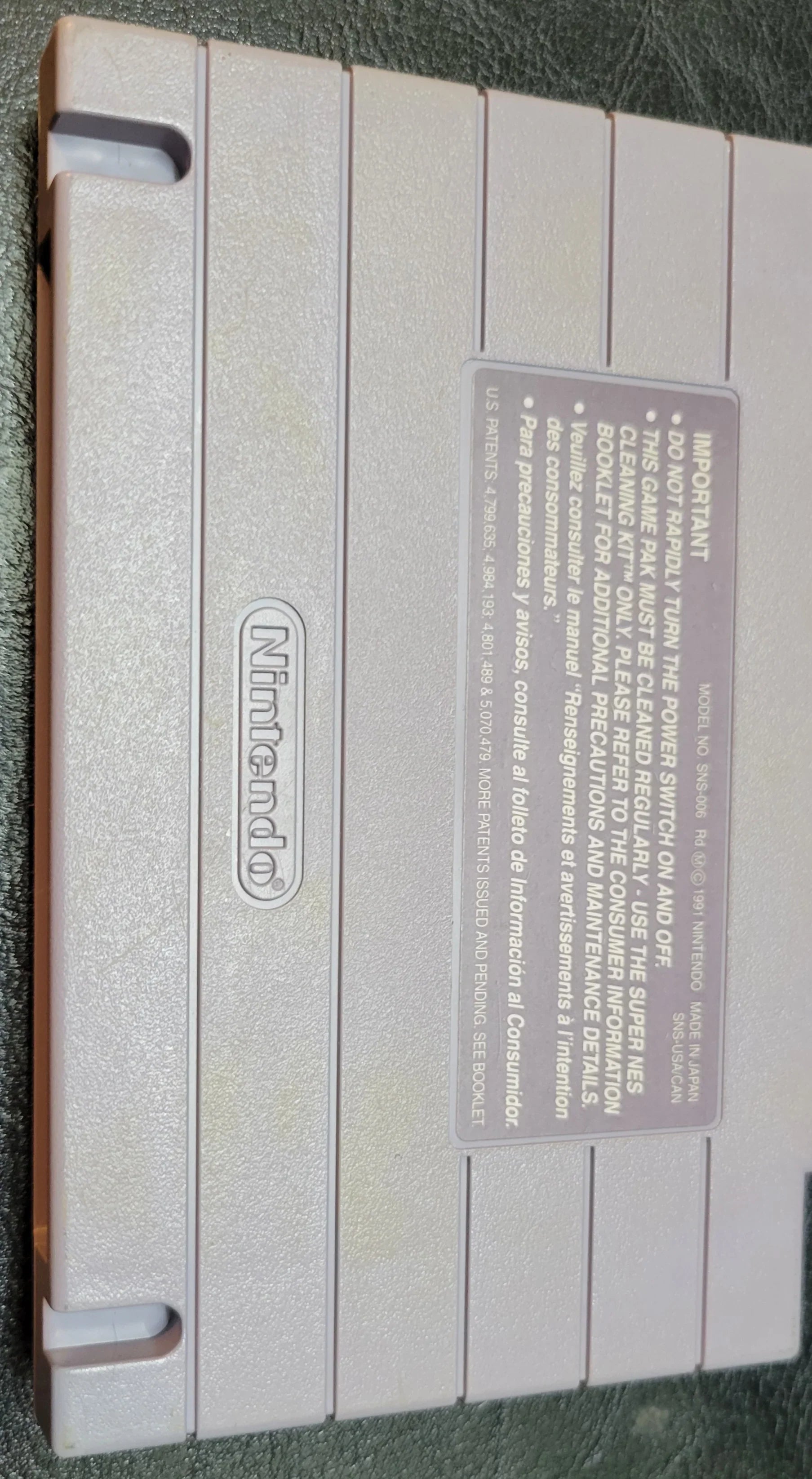 '+ SNES Cartridge Owner CIB Immaculate Condition System) (Super In 1992 Box Ent. Authentic Nintendo Complete STARWARS Original Instructions