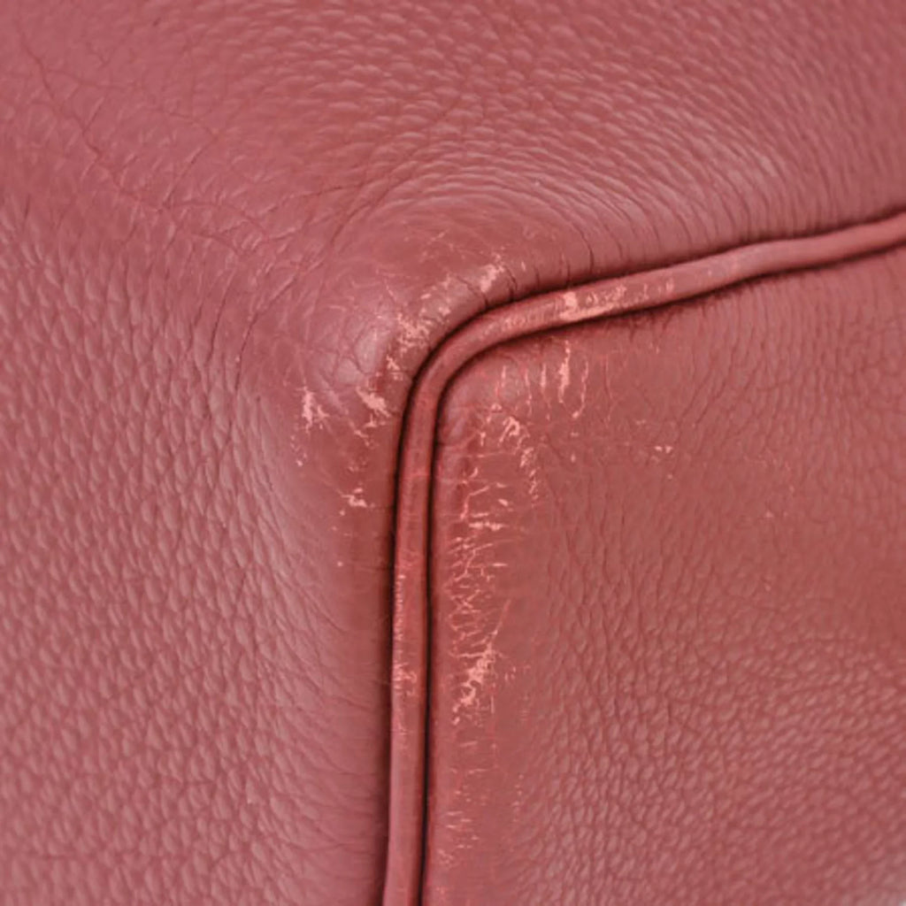 stamp (Good) Hermes Rouge □D Ash GM HERMES Togo Pre-Owned bag shoulder Tintin