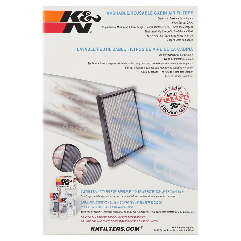 and Incoming & Cleans for 1999-2002 Air Reusable CHEVROLET Avalanche, K&N Washable Escalade, - select: Freshens Sierra, Air your SILVERADO VF1000 Fits Silverado, Cabin Yukon Filter