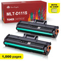 MLT-D111S Xpress M2022W Ink M2020W 2-Pack With Cartridge Toner Compatible SL-M2020 M2070W M2026W Chip for M2070F (Black) Printer M2024 Replacement M2070FW Tonerkingdom