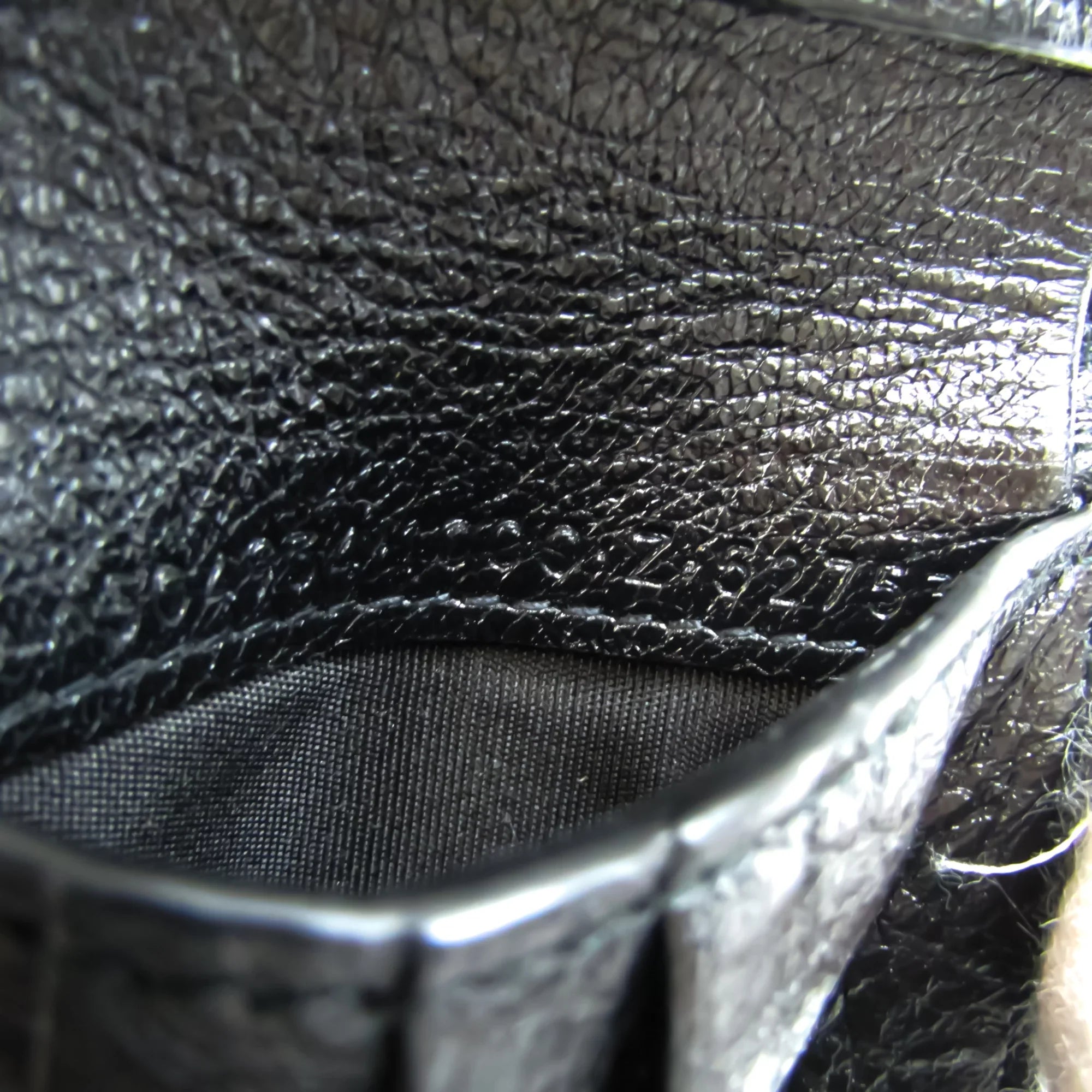 Leather Balenciaga 504934 Unisex Wallet Black (Good) Pre-Owned (bi-fold)