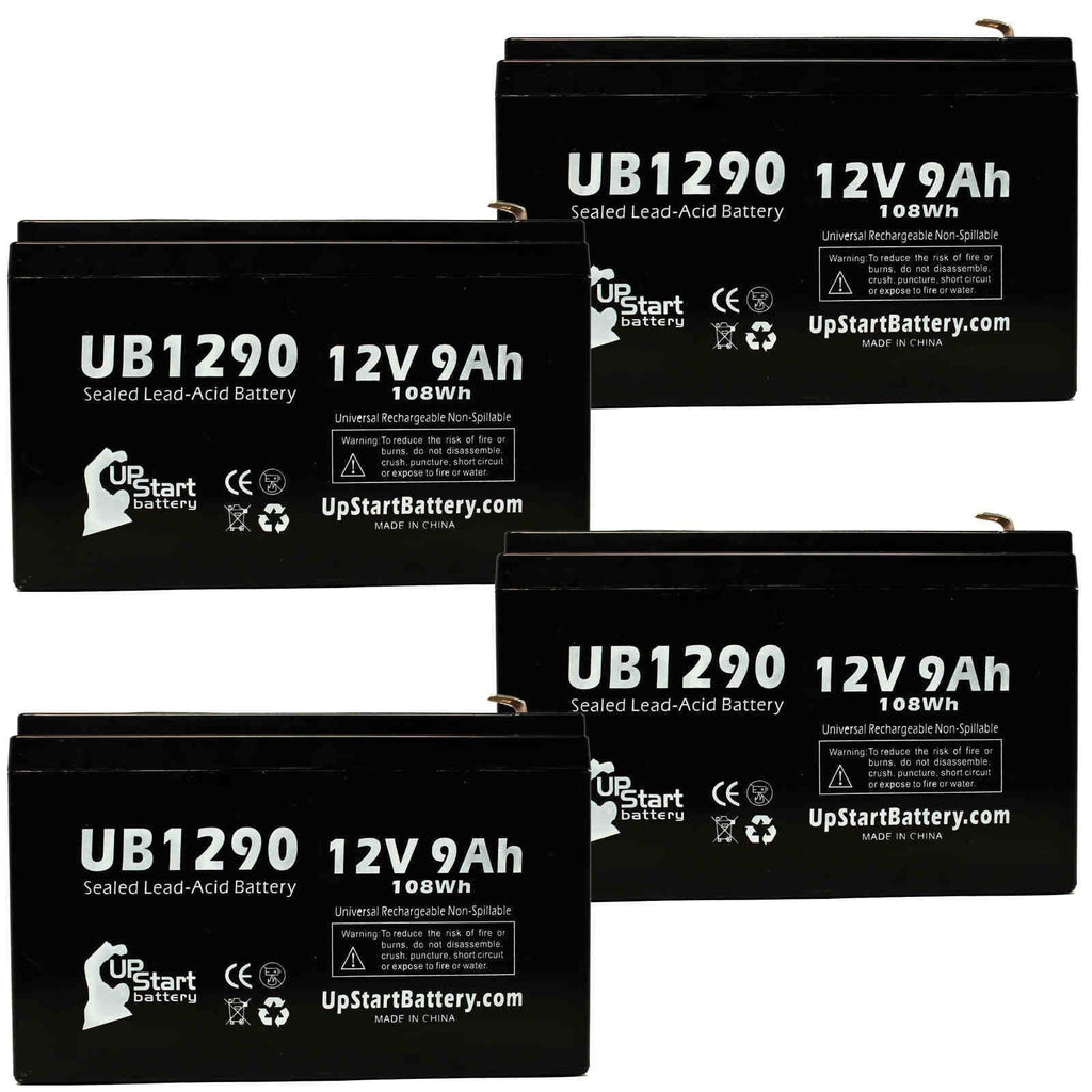 F1 8 7640 Pack AGM, Acid to UB1290 Terminal, Includes - 9000mAh, Replacement Terminal Compatible Adapters MICROGAS SLA) Kontron Universal - - Battery Lead Battery Sealed F2 4x 9Ah, F1 (12V,