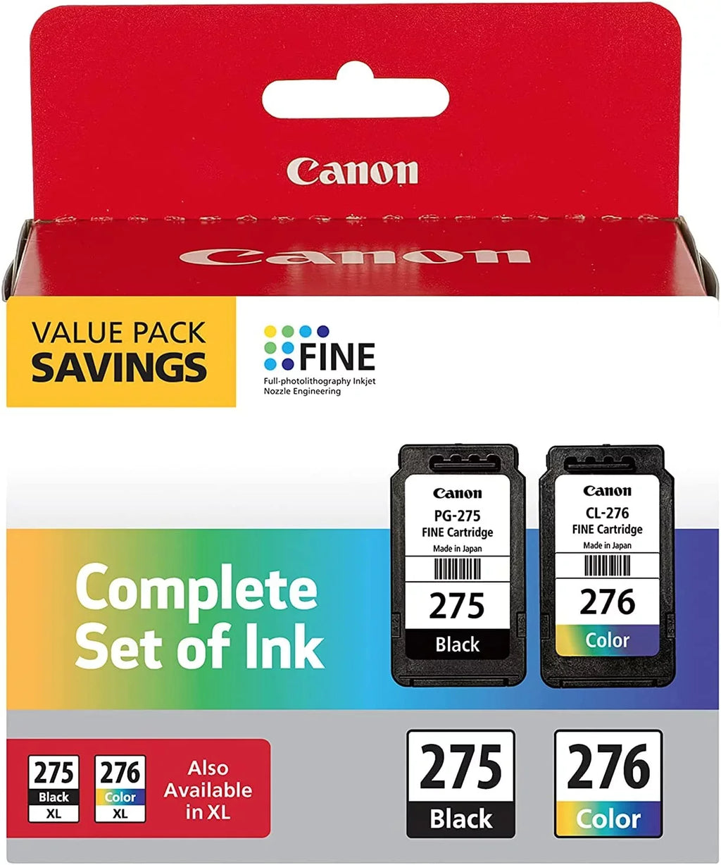 Multi Color Ink PG-275/CL-276 Yield Printers Value Canon Pack 100 for