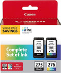 Multi Color Ink PG-275/CL-276 Yield Printers Value Canon Pack 100 for