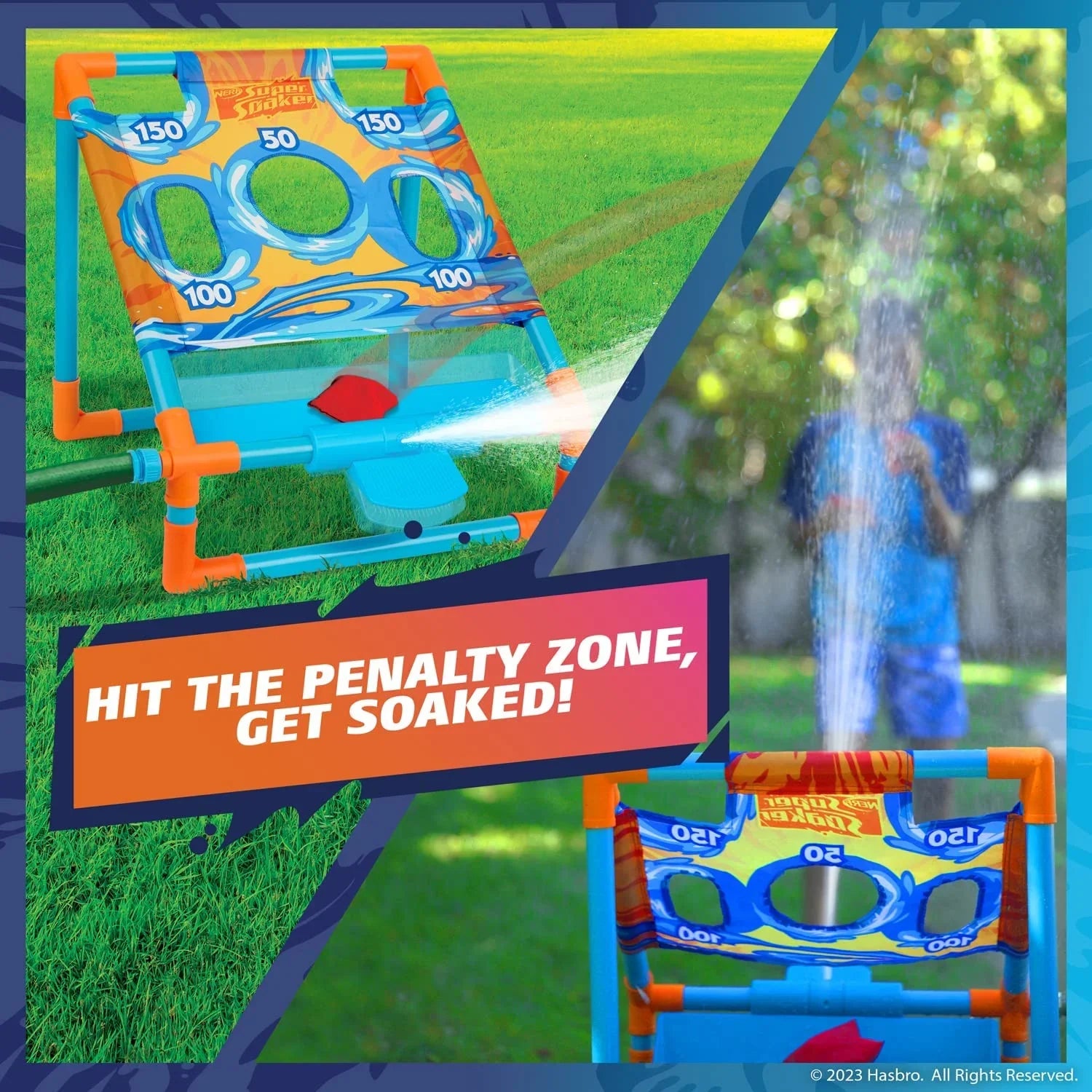 by NERF Splash Soaker Super Game ‚ÄòN Toss WowWee