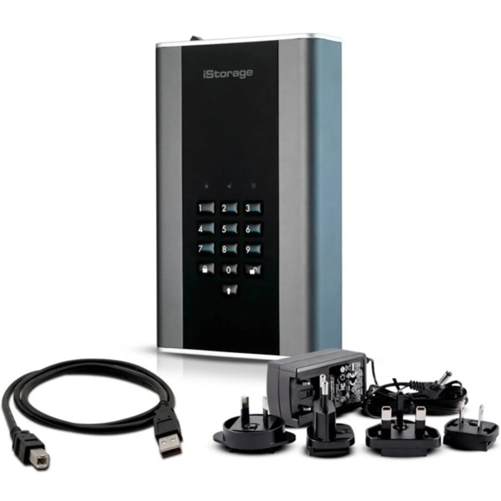Hard Desktop - (is-dt2-256-20000-c-x) TAA 20 iStorage DT2 Drive diskAshur External - Compliant TB