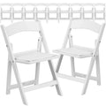 Seat Padded Furniture Resin White Flash Pack with HERCULES White 11 Vinyl Chair Kids Folding