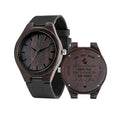 Gw-m5610-1bjf for Quartz Date Wooden Men's Name ZiSUGP Watch Display Custom Wood Men Wristwatch Gift