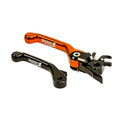 Black/Orange TORC1 Sherco With Brake Compatible SE-R Vengeance Flex V2 2021 Racing Lever 125 Front