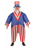 One-dimension Uncle Adult Costume Sam Inflatable