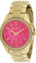 Caravelle York Watch Ladies New 44L168 Melissa Gold-Tone