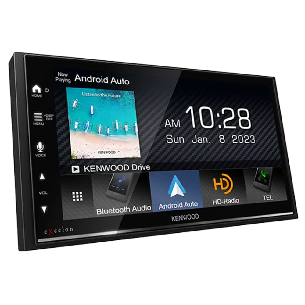 Receiver New 6.8" SXV300V1 Tuner Multimedia and DMX809S Kenwood SiriusXM Digital