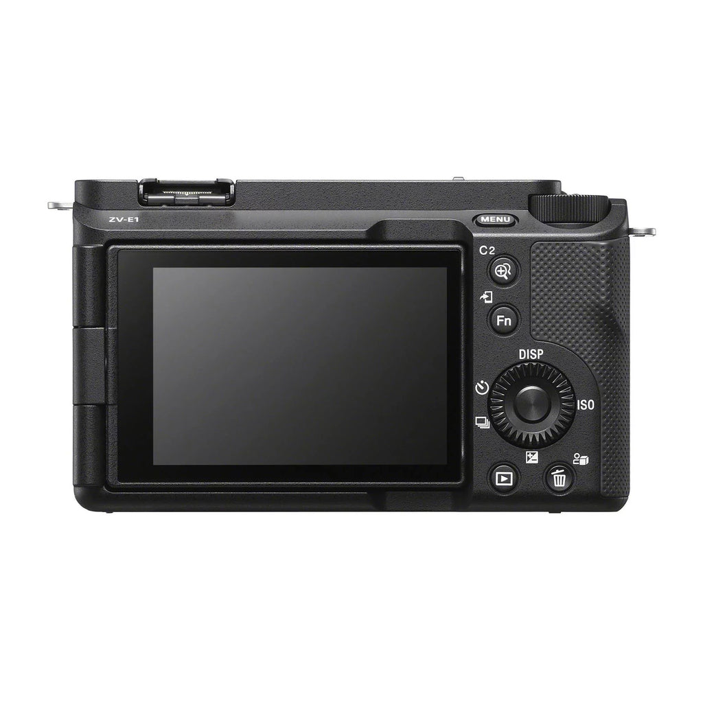 ZV-E1 (ILCZV-E1/B, Mirrorless Black) 50mm with Camera Alpha Bundle Lens