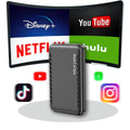 & CarPlay Wireless The [2024 Android Auto for Newest] Pro to Adapter Drivebox Autoflix,4 Car Car Your Netflix/Youtube/Screen Magic Adapter Wireless Box Link with in CarPlay Stream 1 Mirroring,