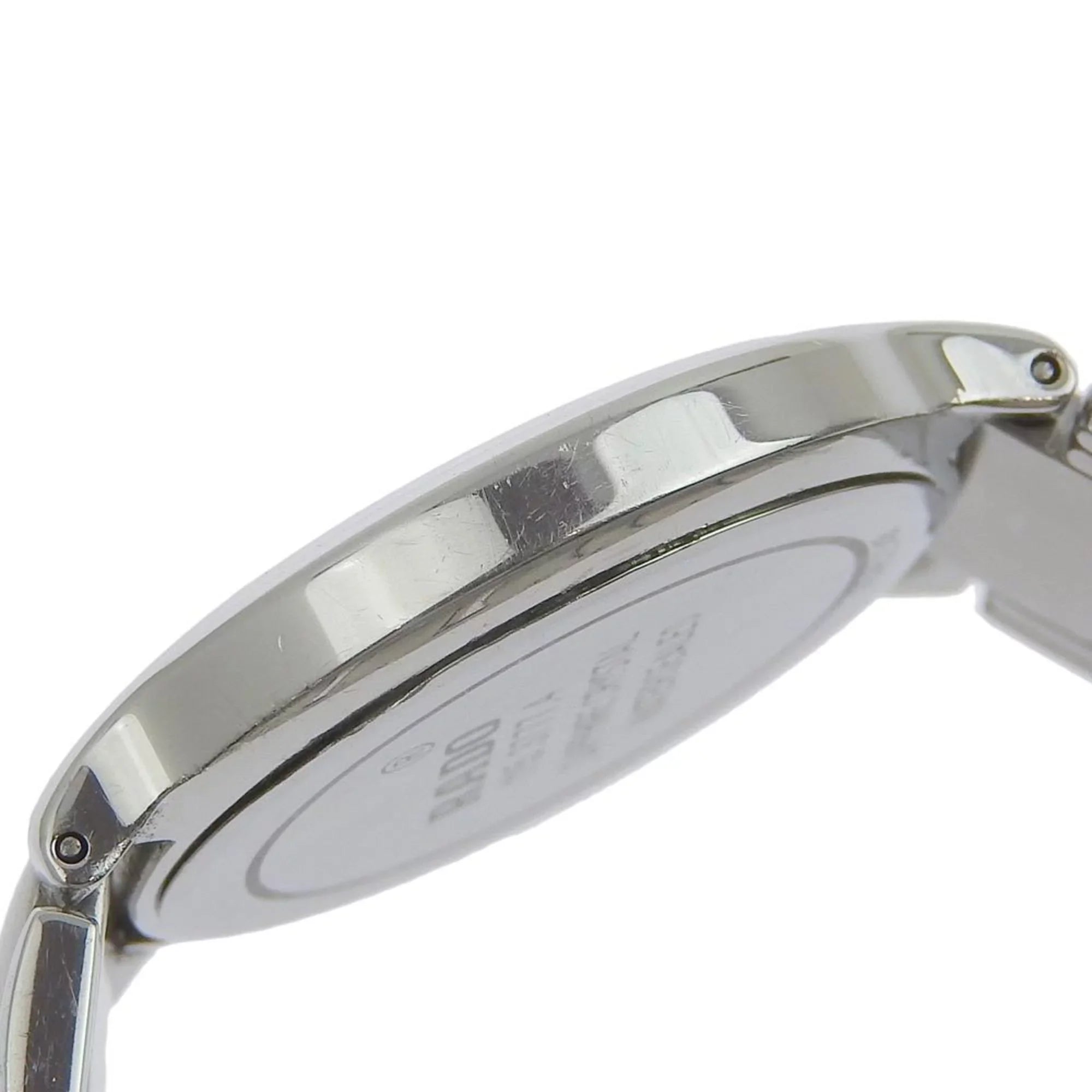 black (Good) Rado quartz Pre-Owned 3777 dial Florence men's RADO 4 115 battery watch