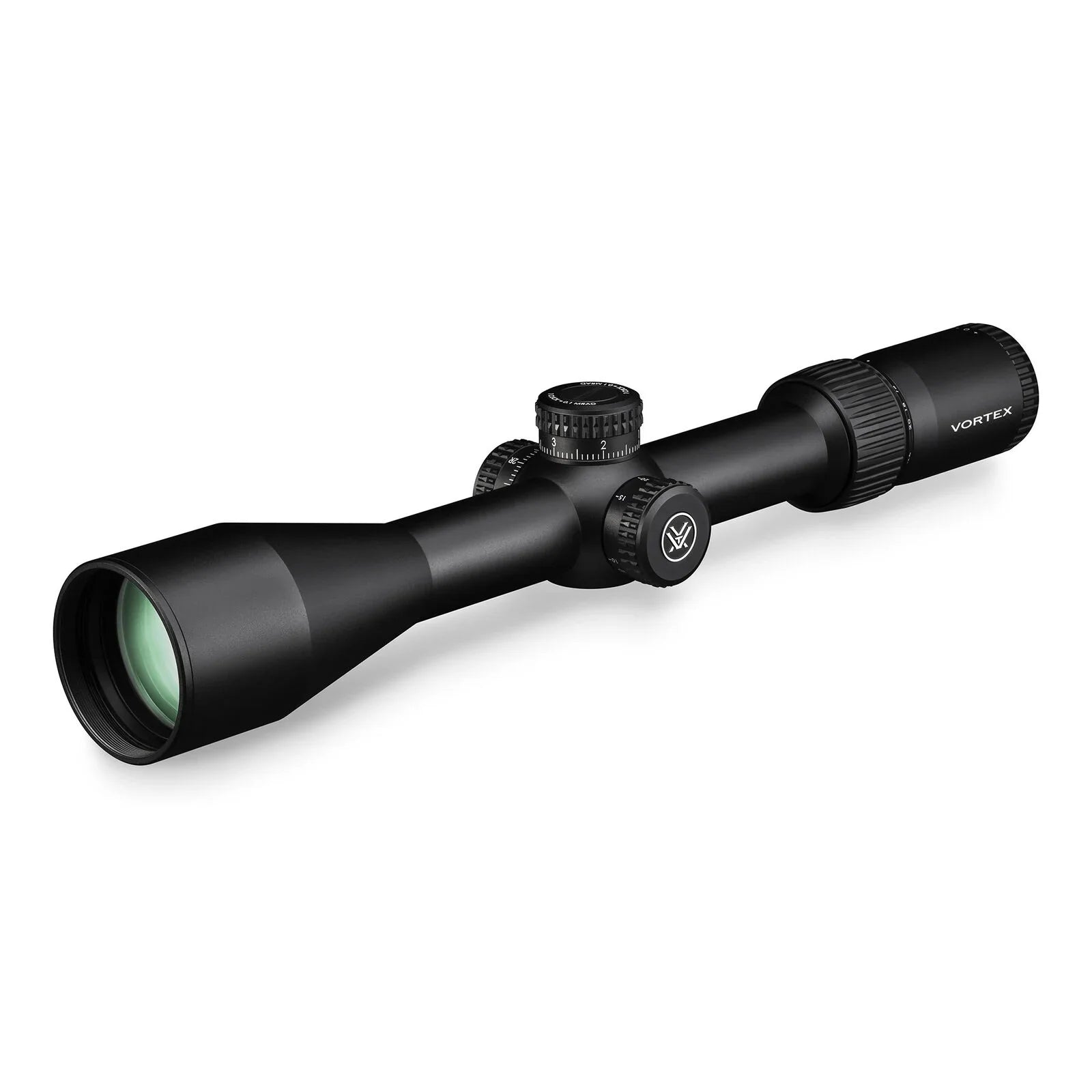 (MRAD) EBR-2C Vortex Hat Rings Vortex Tactical with FFP 30mm) High and 6-24x50 Diamondback Bundle Optics (1.18in, Free Riflescope