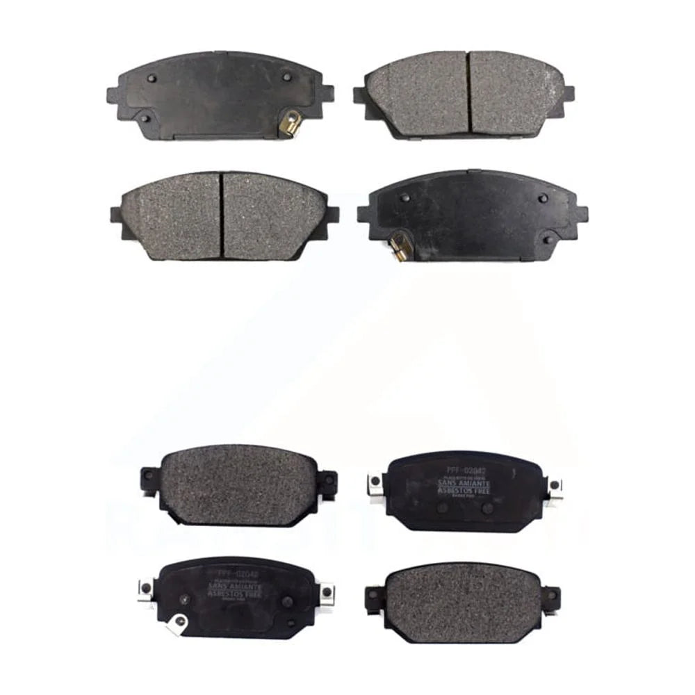 Front Kit Semi-Metallic Brake Rear CX-3 2019-2021 Mazda Pads KPF-100476 For