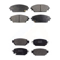Front Kit Semi-Metallic Brake Rear CX-3 2019-2021 Mazda Pads KPF-100476 For