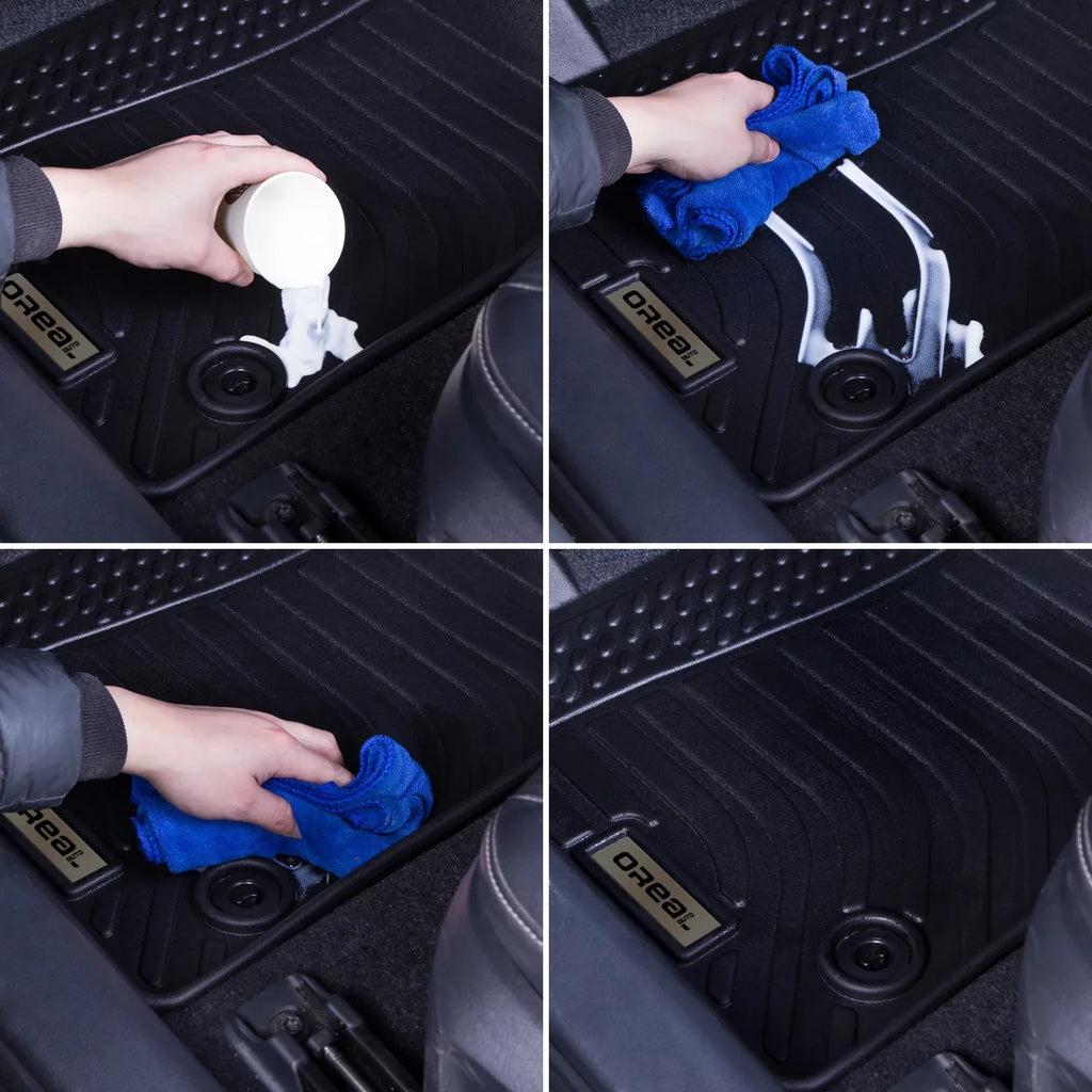 climate for Front Jeep All Floor Black Heavy Car Carpet-Custom Duty Guard Rear Compass 2018-2023 Fit-Tough/Durable/Odorless Replacement Mats and Liners