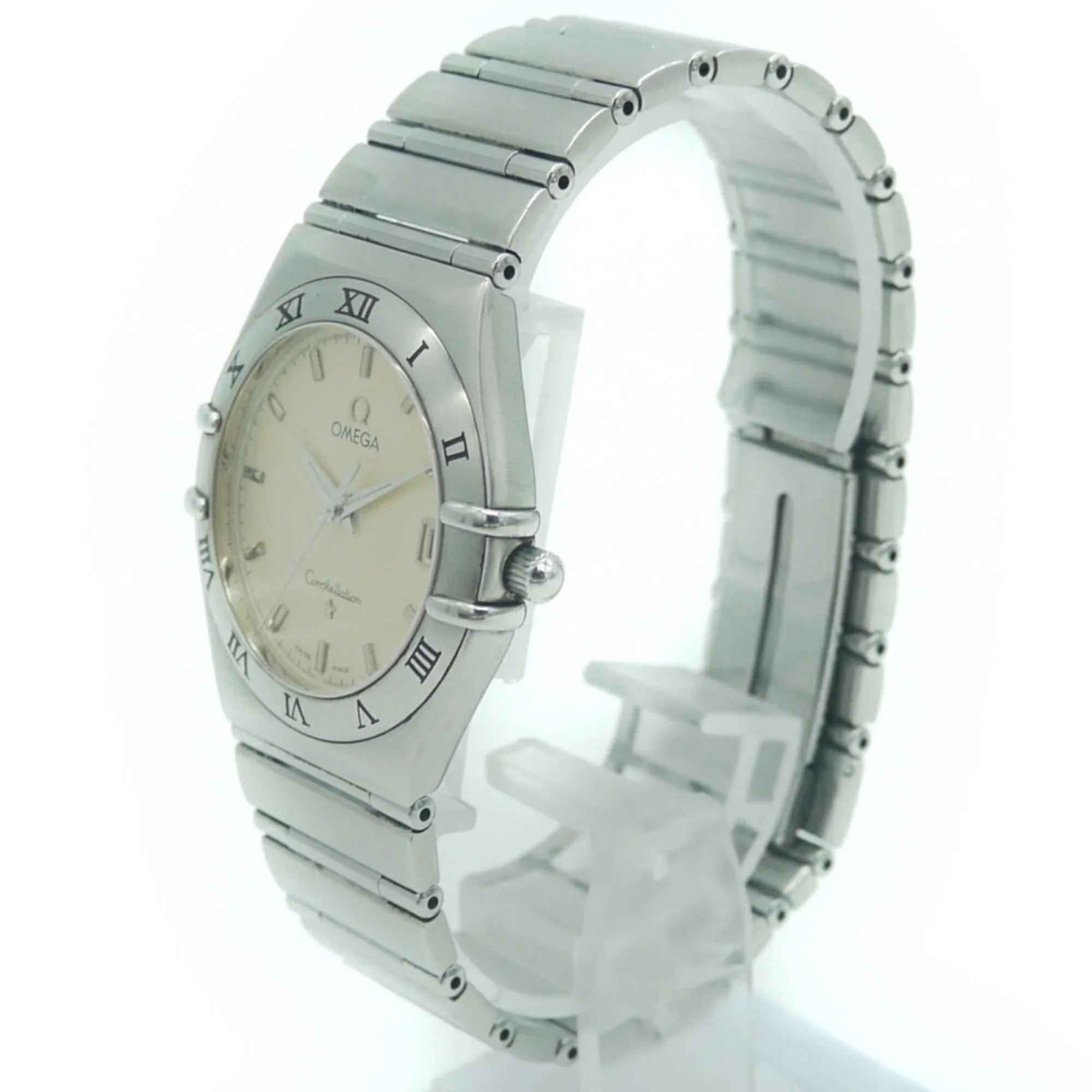 Beige Constellation OMEGA Y03012 Omega 1512.30 (Good) Dial Watch Pre-Owned