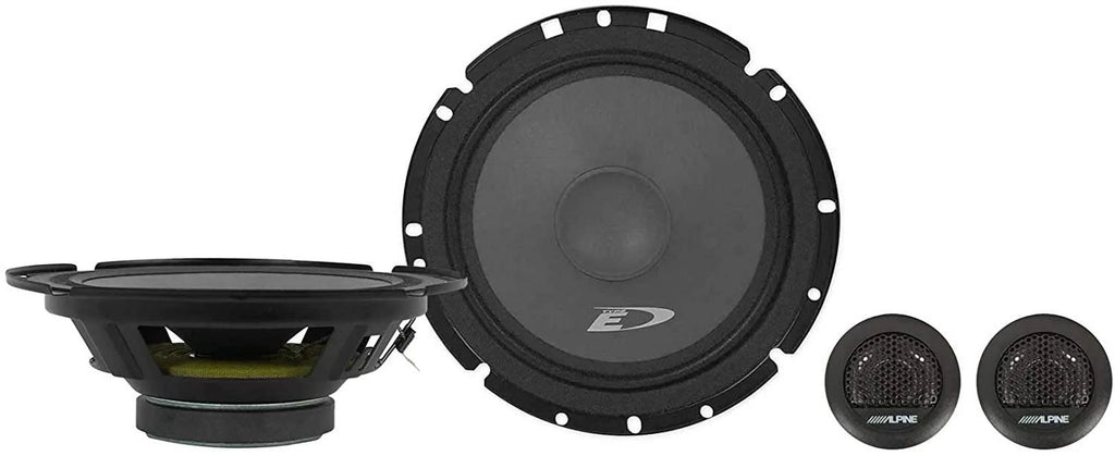 Component 6 Sxe-1751S Alpine System Car 1/2" Inch Audio 6.5 Speaker 2-way