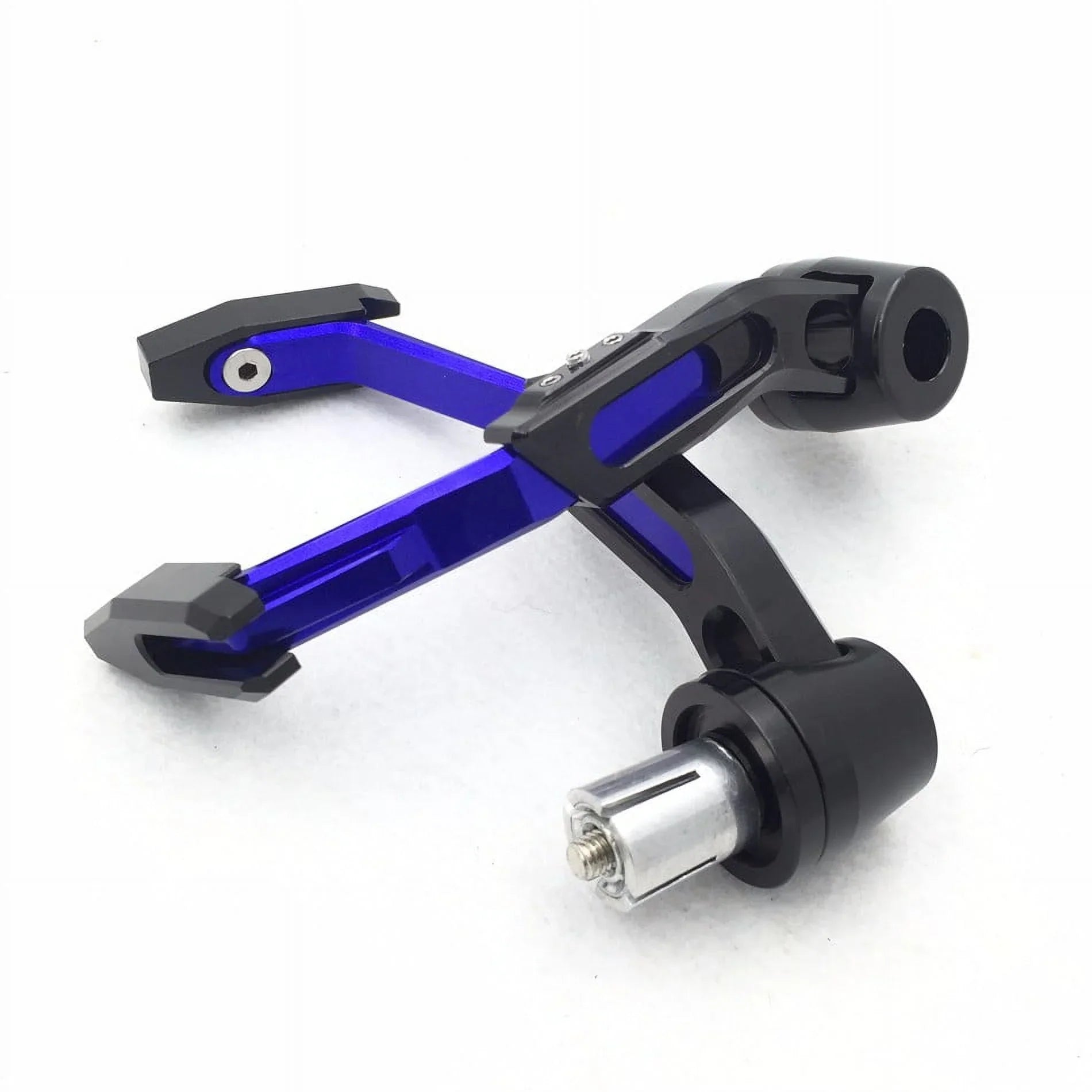 Angel Ninja Motorcycle 7/8"(22mm) For Brake Proguard HTT-MOTOR Suzuki RM Blue Adjustable Pro Hayabusa GSXR Length Black DR Clutch Protector Guard CNC Protect Levers Aprilia Kawasaki Climber