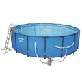 Bestway Box) (Open dimension Steel Round Steel Swimming Max Pro Frame Family Pool