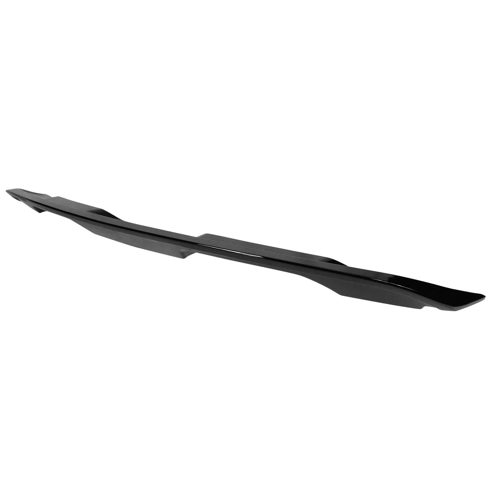 Compatible 15-23 Wing 2016 GT500 Gloss design 2018 2017 Motorsports Mustang with - Coupe 2020 2019 Rear Ikon Spoiler Black ABS Trunk 2015