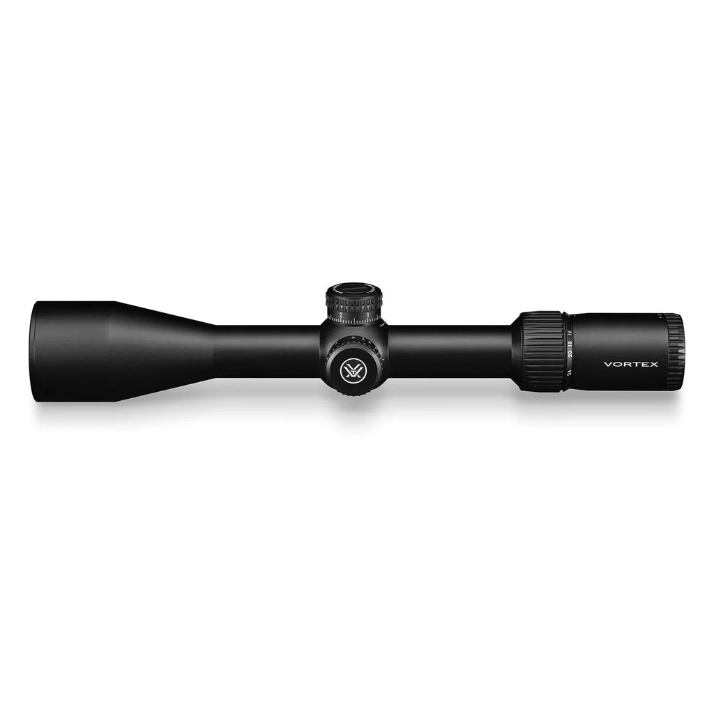 (MRAD) EBR-2C Vortex Hat Rings Vortex Tactical with FFP 30mm) High and 6-24x50 Diamondback Bundle Optics (1.18in, Free Riflescope