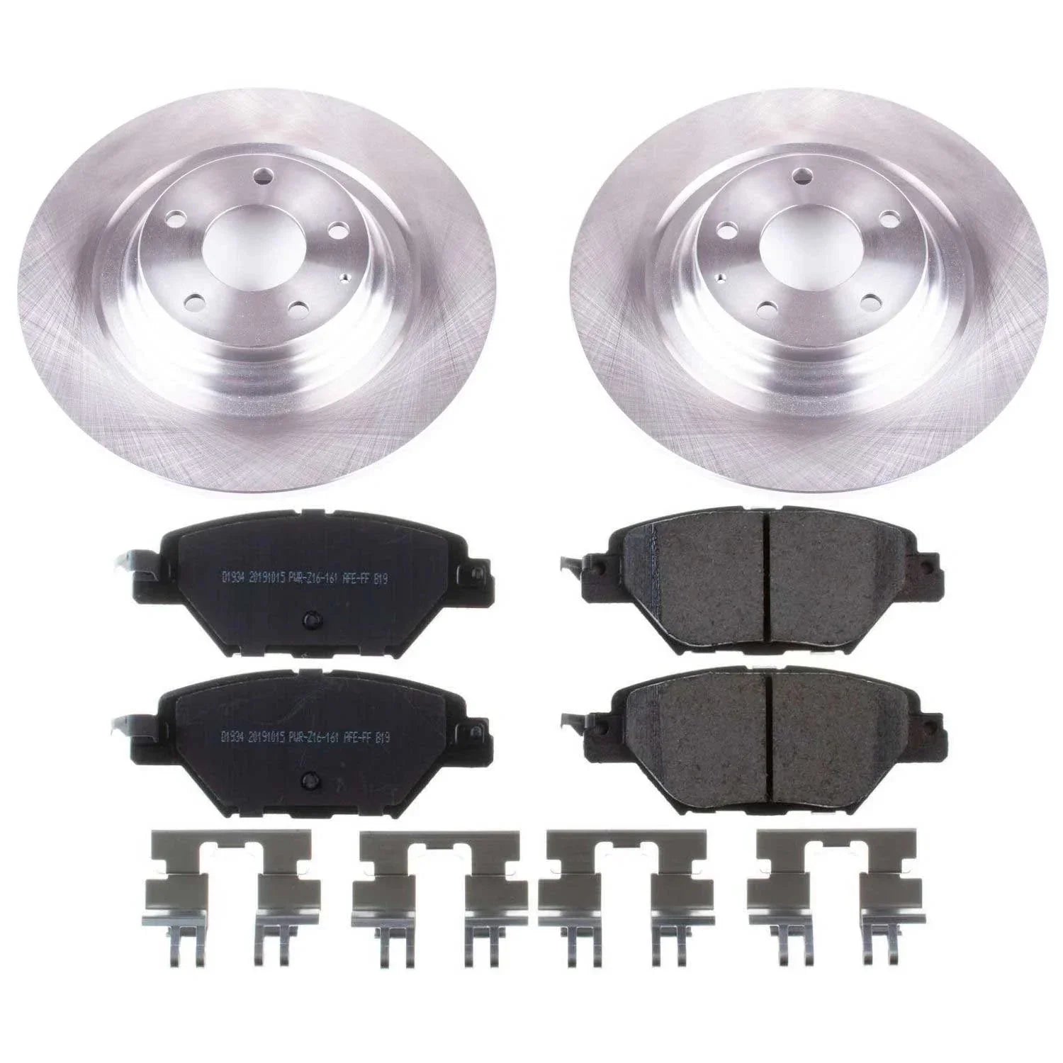Kit 2018 Fits Rear Mazda Pad Replacement KOE7742 CX-9 Stop Power Brake and Stock Rotor