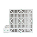 Pleated x Air 4" Inch 3-3/4 20x20x4 Actual MERV by Glasfloss. 19-1/2 Pack dimension: 19-1/2 x 2 of Filters 10