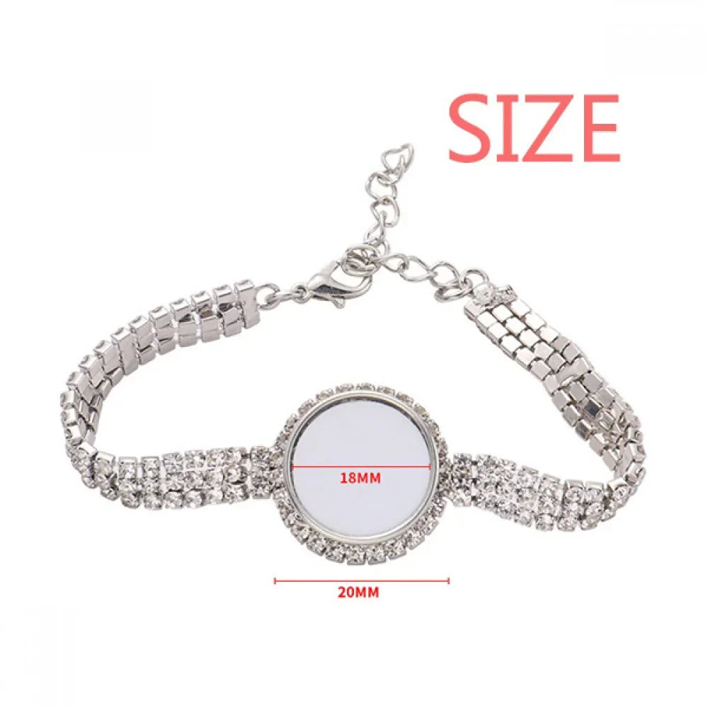 Cars Chain Bracelet Outline Diamond Red Deep Pattern Tennis Jewelry Anklet Classic