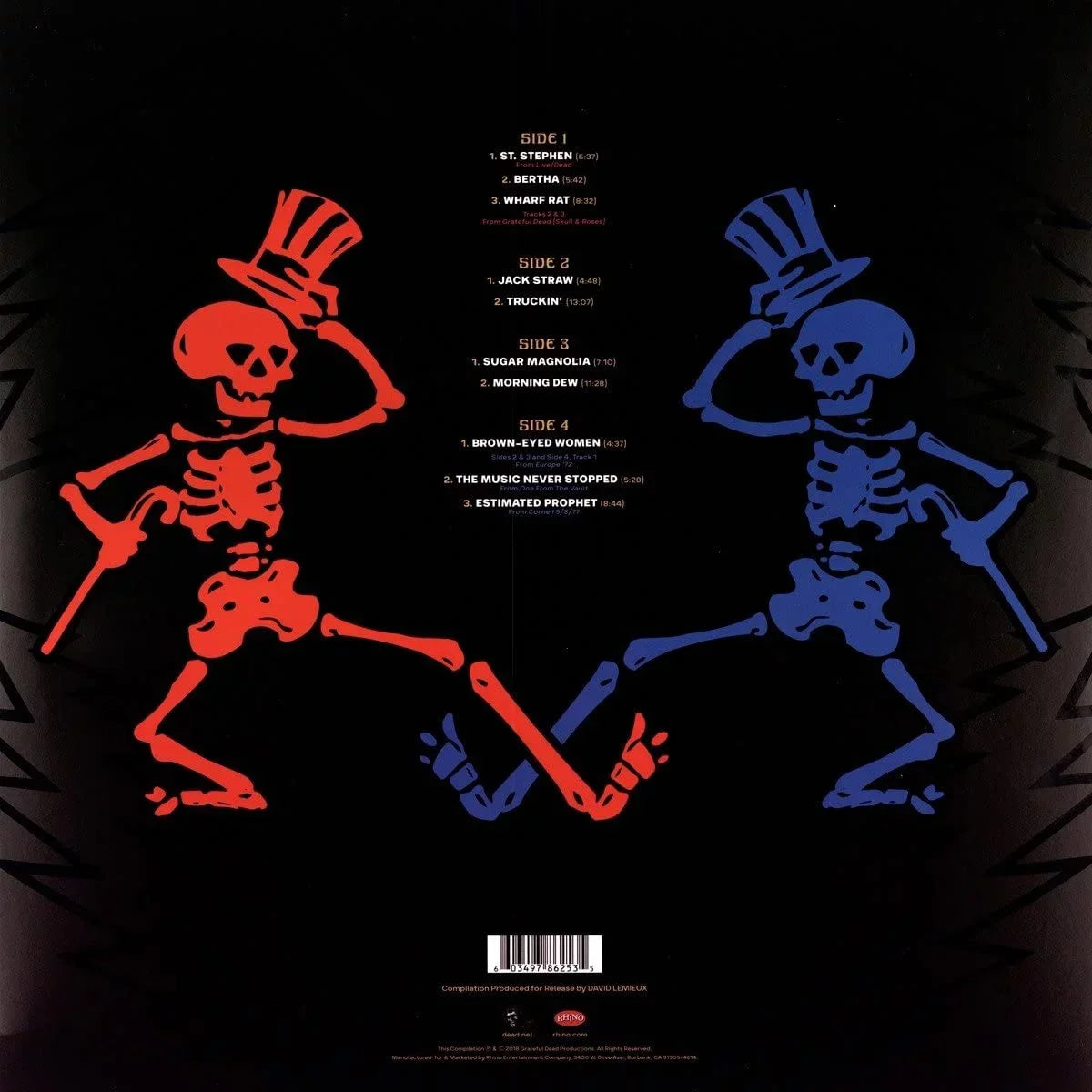 Of Rock Vinyl The - Dead Best Dead Grateful 1969-1977 - - - Vol Grateful 1 Live: