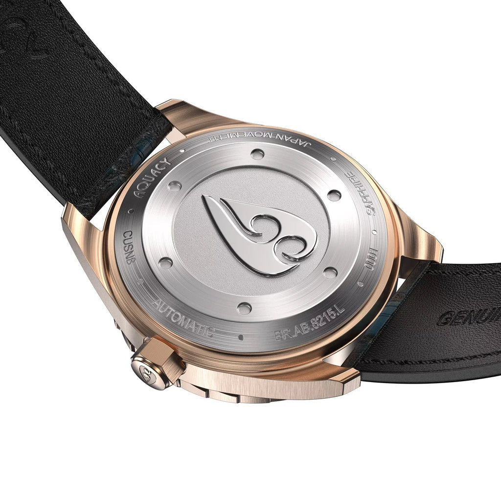 Power Diver BR.AB.8215.L 40 Wrist Automatic Bronze - Approx Reserve Abalone Back CuSn8 liquid Swimming - Down Screw 200M Men - Aquacy Resistance Hours 316L Watches Dive Stainless For Case Watch