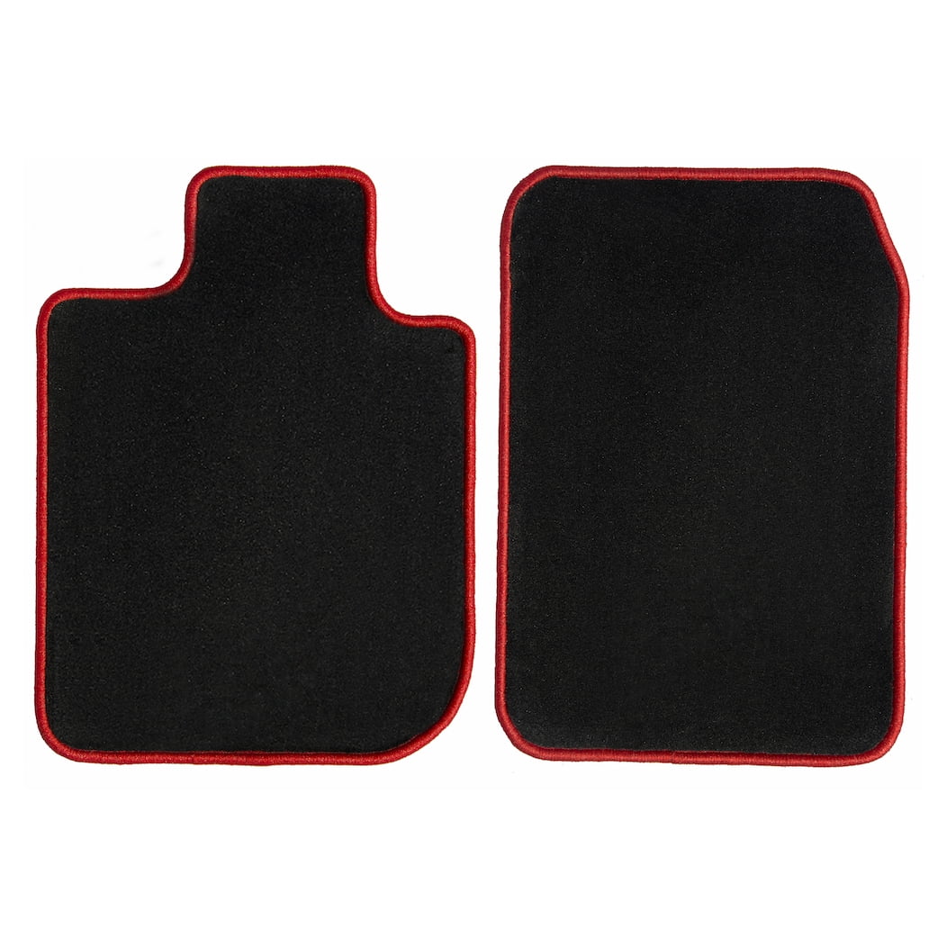 Mats & 2015, Fit 2011, Driver 2017 - Floor with Passenger Edging 2016, / Black Red for 2014, Mats Car 2012, 2013, Mats, Custom GGBAILEY Carpet X3