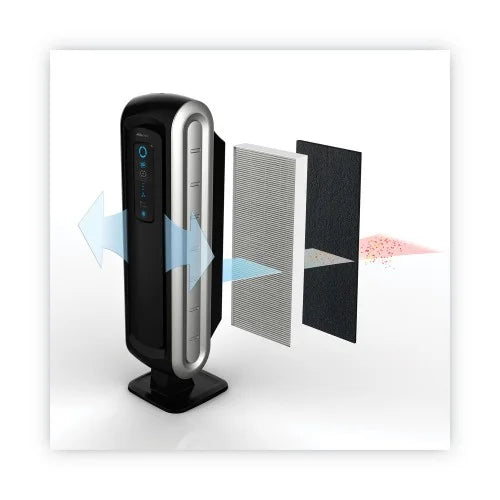 Fellowes x 4/Pack 90 16.37, Filter for Carbon 4.37 Purifiers, Air