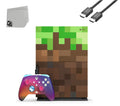 HDMI AXTION Limited Edition 1TB Xbox Bundle BOLT One Used Gaming S Minecraft + Console Microsoft