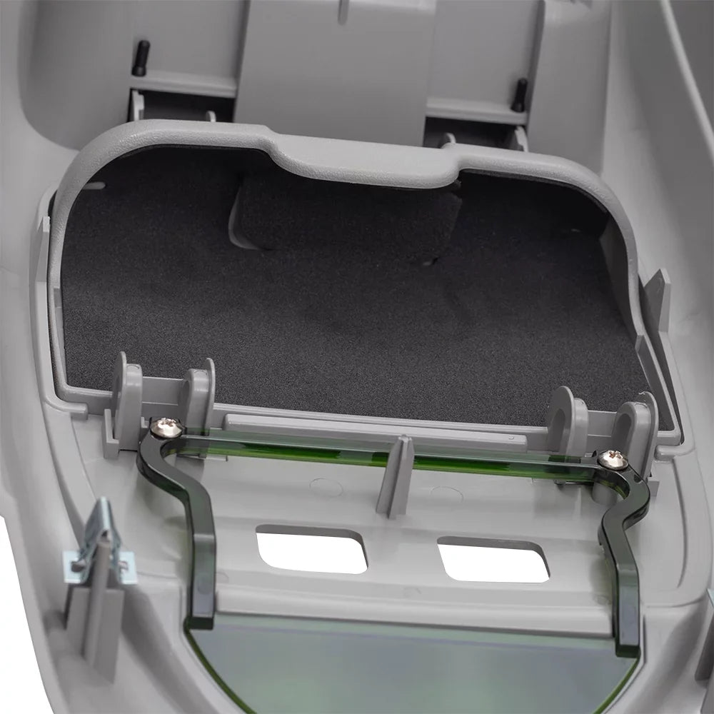 Roof w/out 25519A70 Truck Overhead 2002-2004 F450 Ceiling F350 Super with Replacement Duty 2C3Z Pickup Gray Brock AAC Console Compatible F250 Sunroof