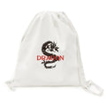 Animal Shopping Canvas Bag Myth Reusable Drawstring West Mesh Dragon East Backpack