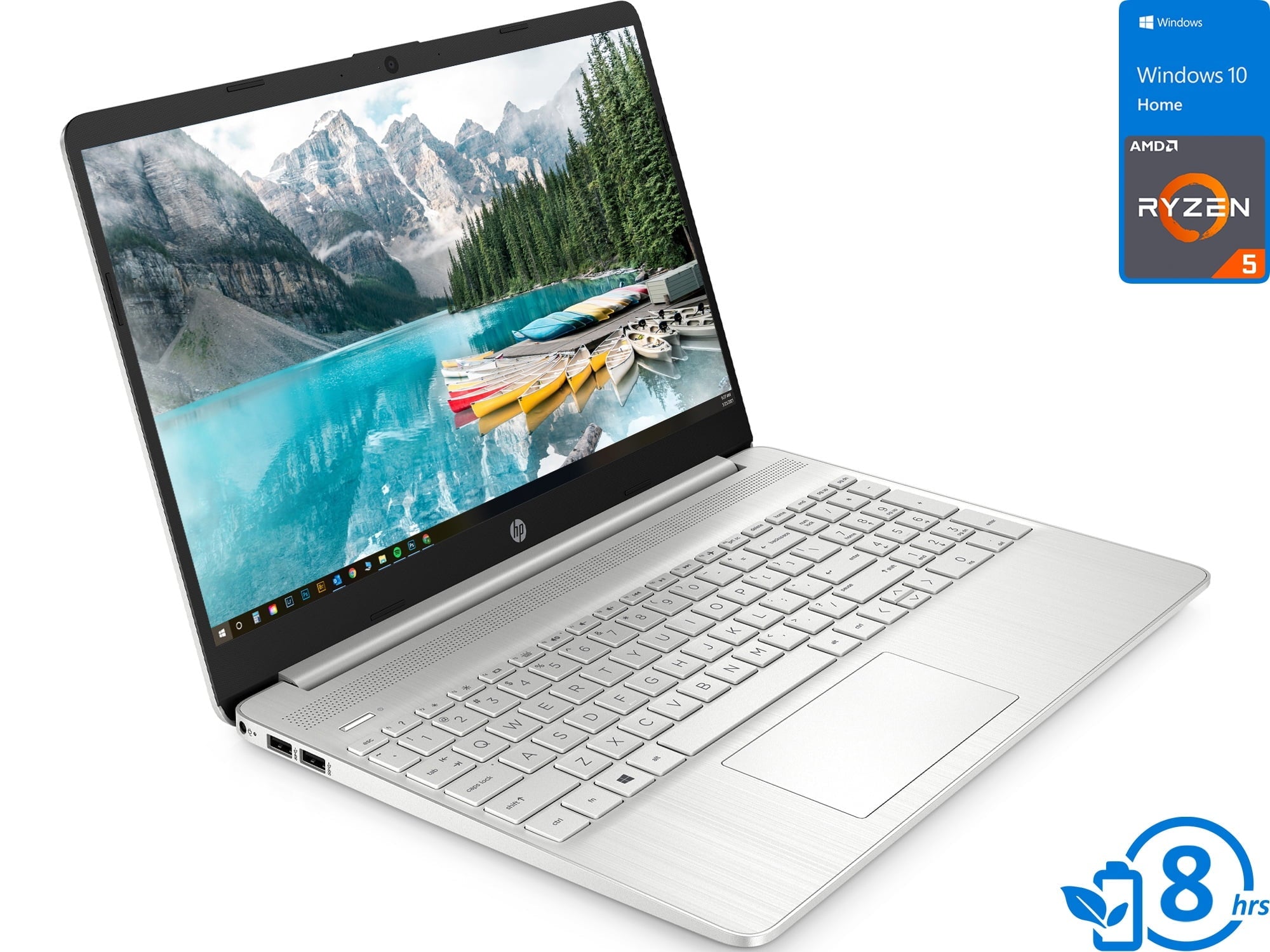 Upto AMD NVMe Vega Ryzen 5500U HP 15 Display, SSD, 5 32GB Card Reader, 4.0GHz, Bluetooth, Laptop, 15.6" FHD 6, Wi-Fi, RAM, 10 Home HDMI, 1TB Windows