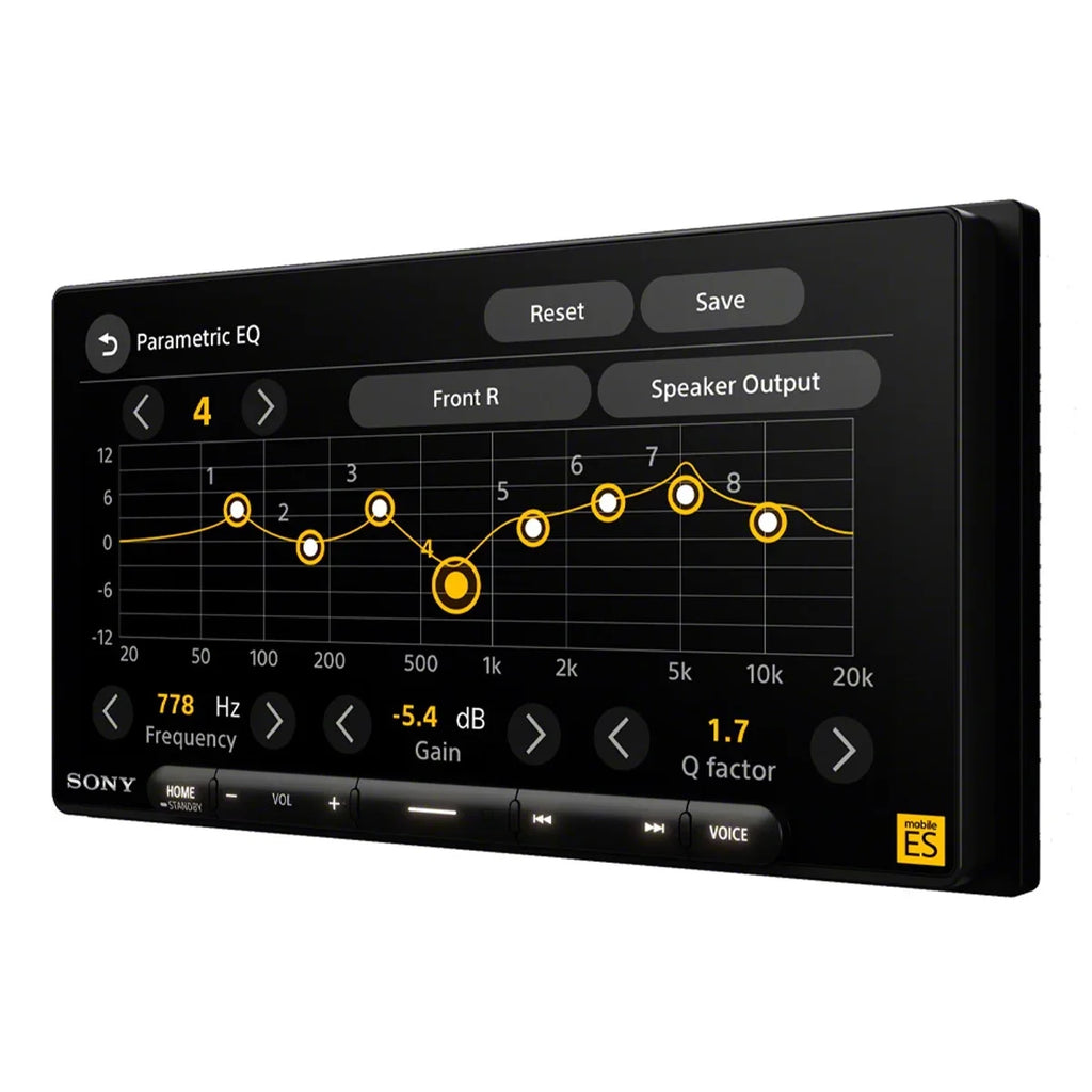 ES XAV-9000ES 6.75" Media Wireless High-Resolution and Auto Mobile Mobile with CarPlay Receiver Android