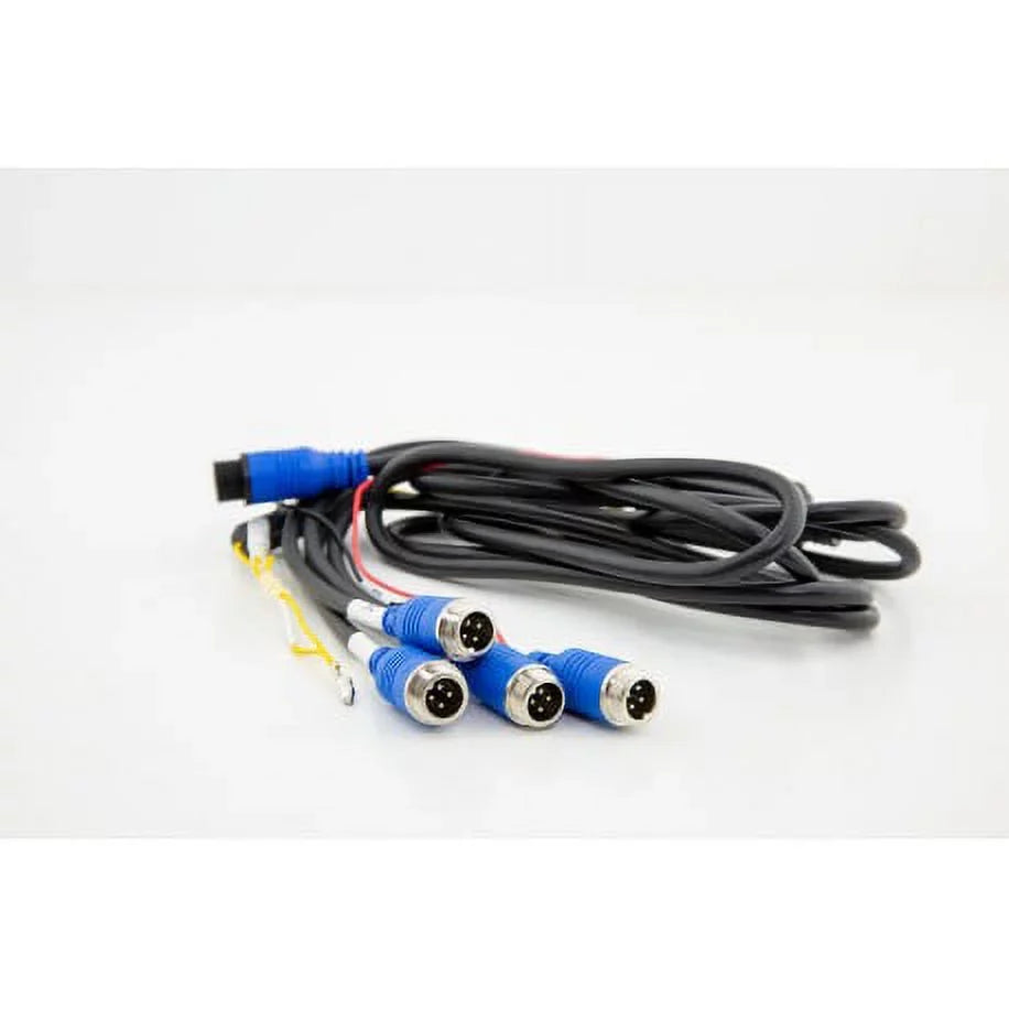 Input AHD Monitor in. with 720p Channel ECMPMON-7044-AHD 4 7 Echomaster