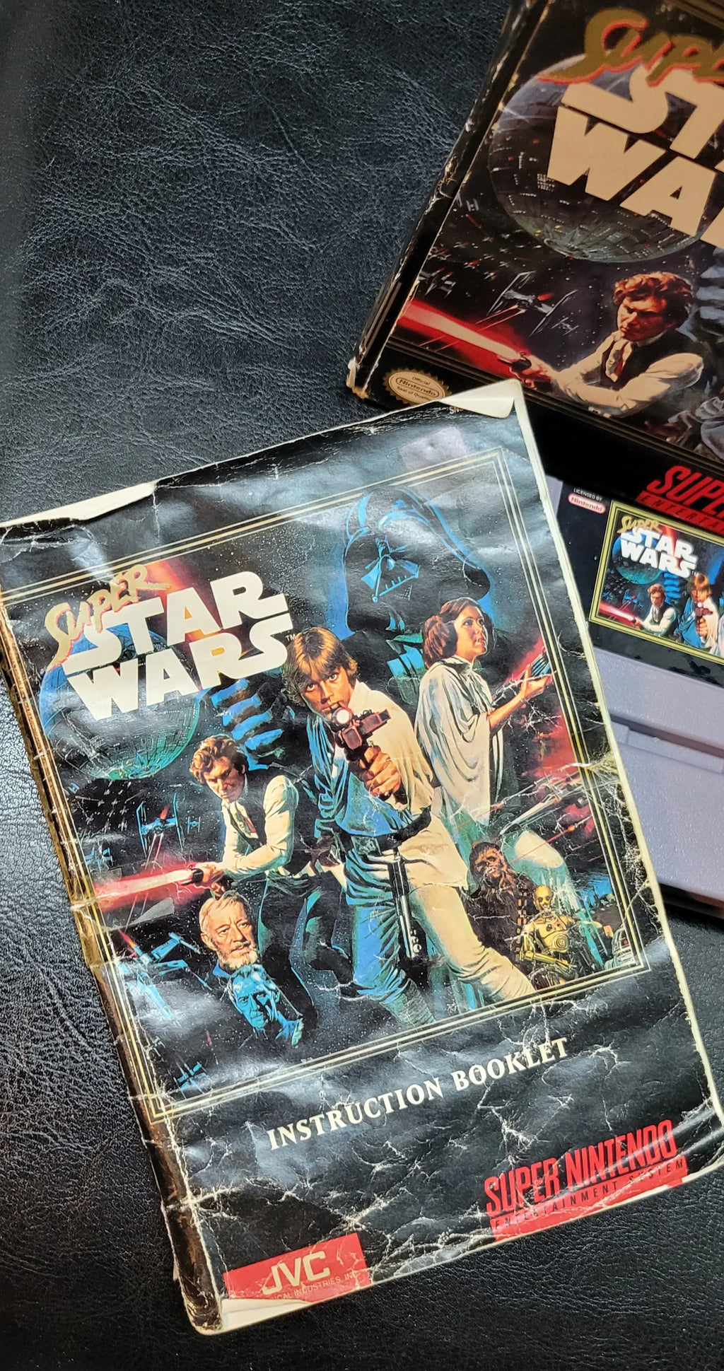 '+ SNES Cartridge Owner CIB Immaculate Condition System) (Super In 1992 Box Ent. Authentic Nintendo Complete STARWARS Original Instructions