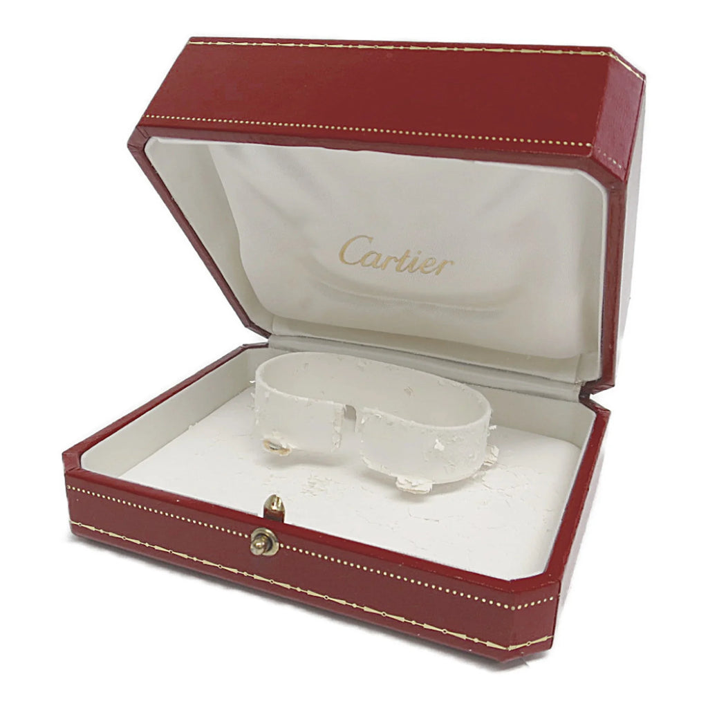 (Good) BF568960 Colisee Must Plated Pre-Owned Watch CARTIER Ladies Leather Quartz Gold
